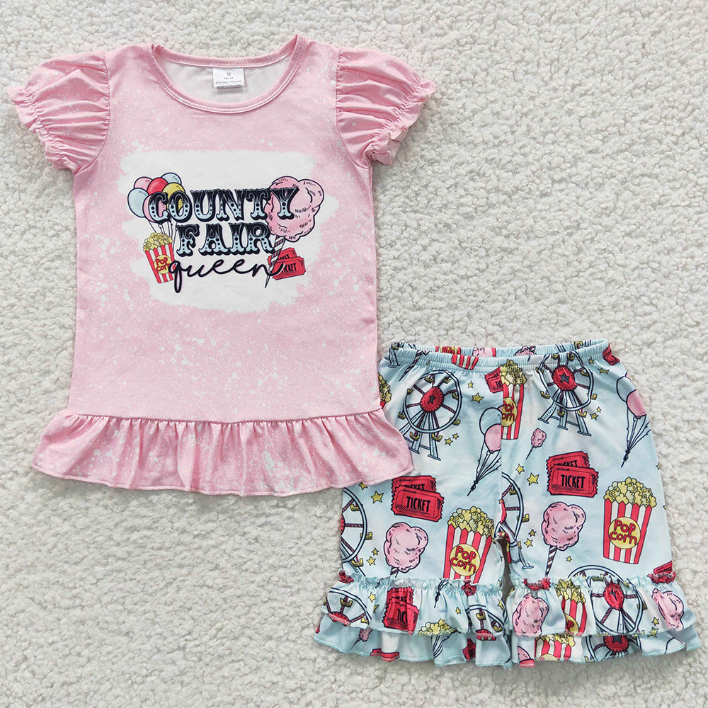 Summer Baby Girls Clothing Shorts Sets GSSO0260