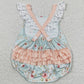 Cute Infant Baby Rompers Flower Jumpsuit SR0336