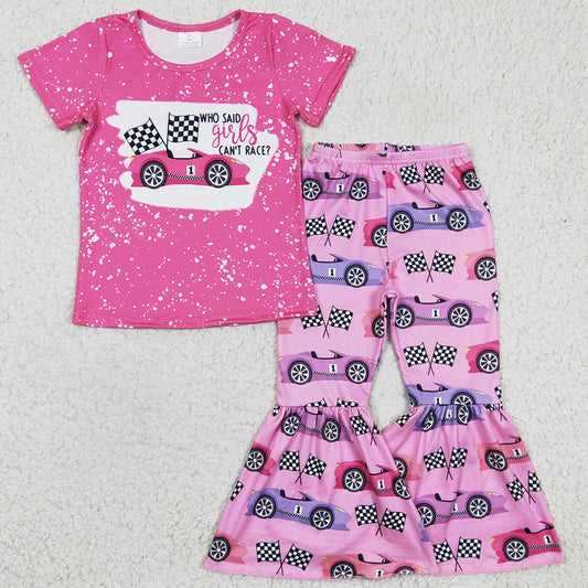 Boutique Girls Clothing Short Sleeve Bell Pants Set GSPO0318 4.12