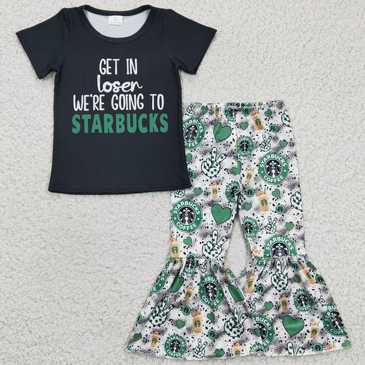 New Fashion Baby Girl Clothes Boutique Bell Bottom Outfits GSPO0391