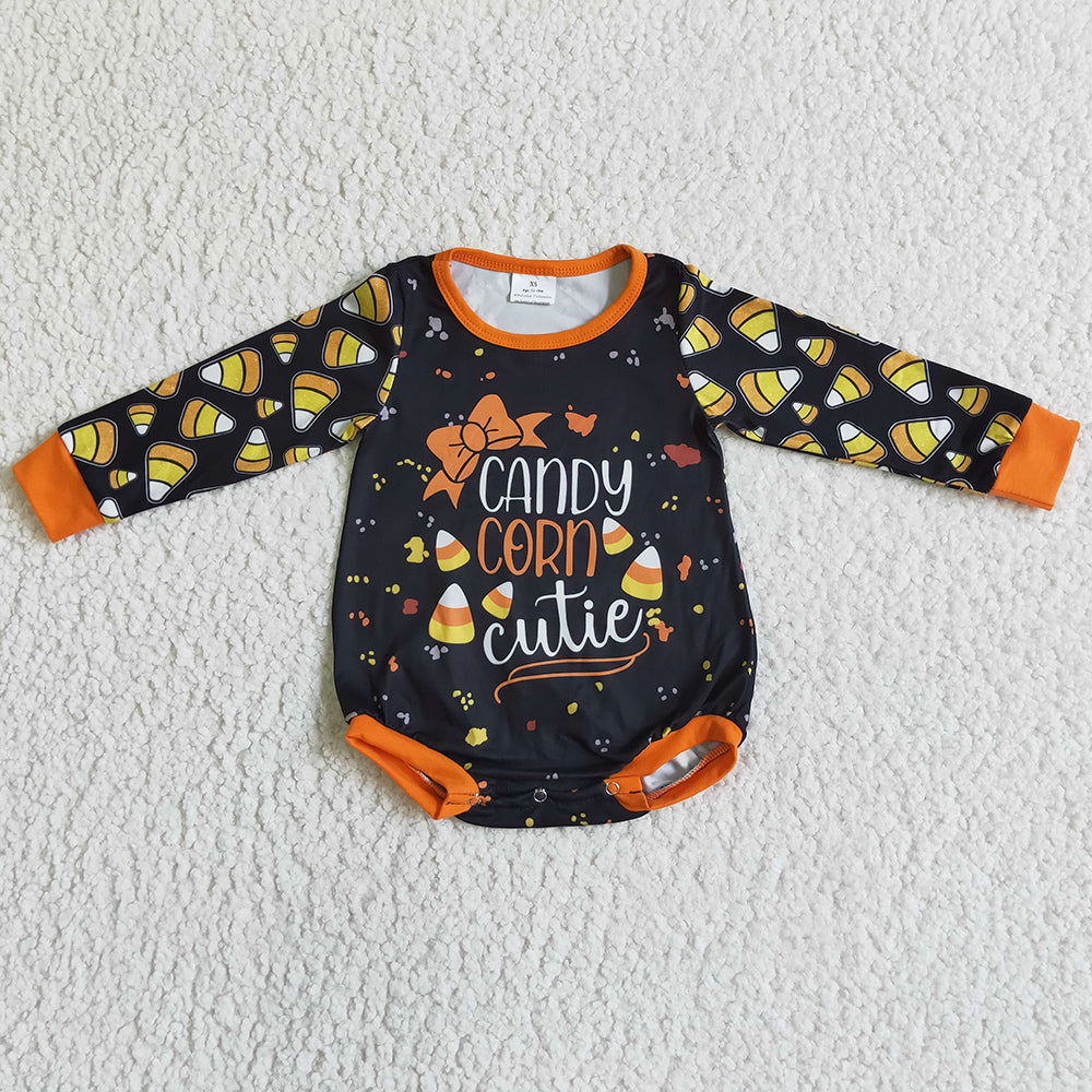 Toddlers Girl Romper Halloween Candy Baby Kids Romper 0-6 Years LR0103