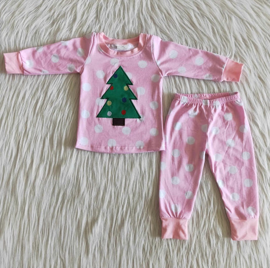 Embroidery Tree Boutique Boys Pajamas Christmas Sleepwear Set 6 A28-15