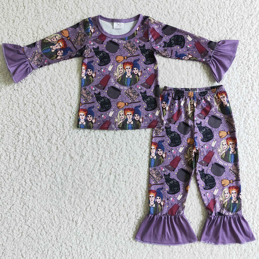 New Fashion Baby Girl Clothes Nightwear Halloween Girls Pajamas Outfits GLP0191