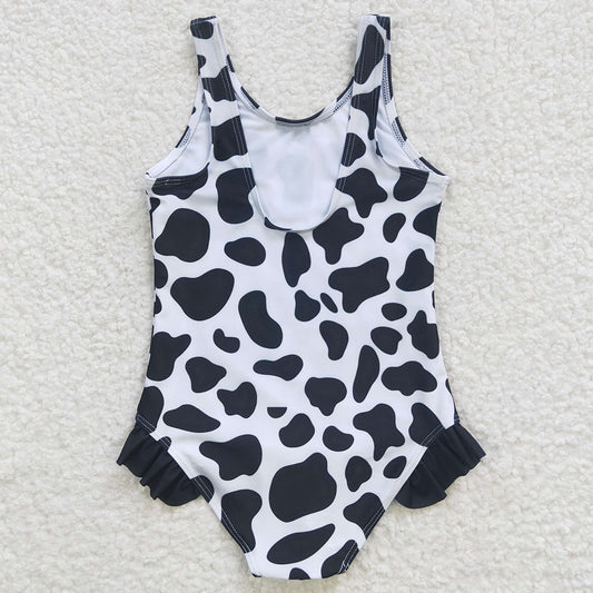 Cow Print Boutique Baby Girls Swimsuit S0051