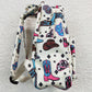 Fashion Girls Backpack Boots Print Boutique Backpacks BA0045