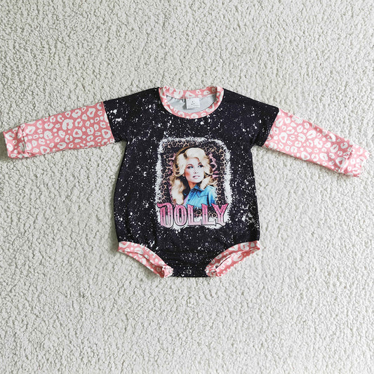 Boutique Baby Romper Long Sleeve Kids Girls Romper Jumpsuit LR0180