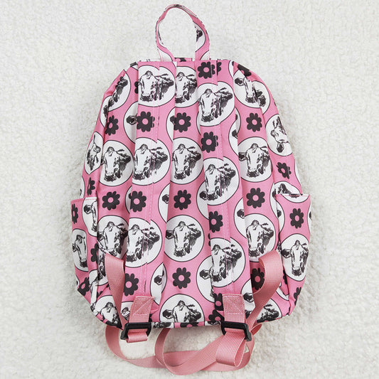 Boutique Baby Girls Backpack Cow Print Bag BA0035