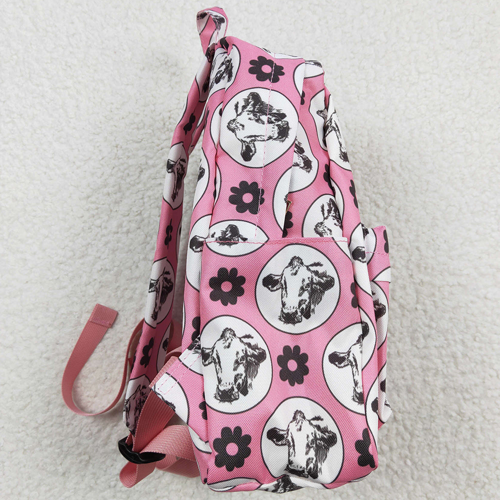 Boutique Baby Girls Backpack Cow Print Bag BA0035