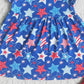 Boutique Baby Girls Designer Clothes Star Printed July 4th Summer Fashion Kids Clothes Girls Outfits Wholesale A15-21