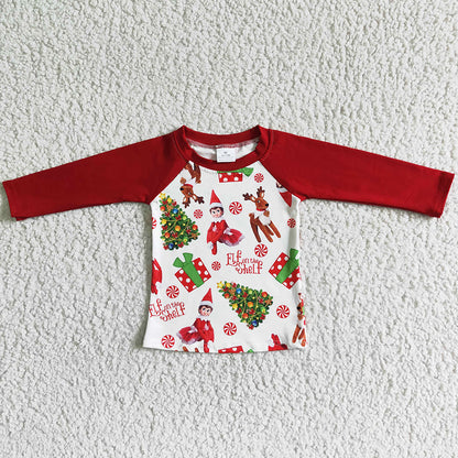 Cute Baby Girl Clothes Christmas Kids Outfits Boutique Kids Girls Clothing Set 6 A22-14 11.3