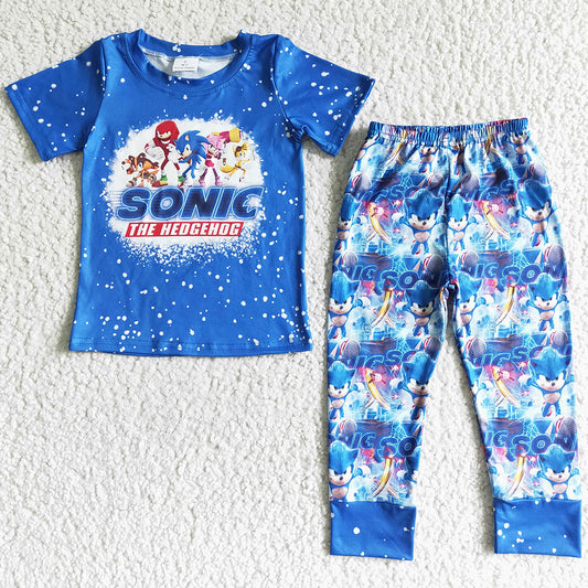 Boutique Baby Girls Clothes Short Sleeve T-shirt Bell Pants Set GSPO0165