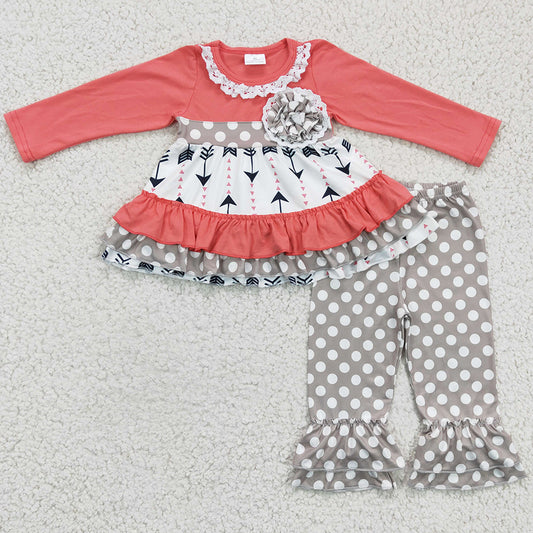 Valentine's Day Girls Clothing Set Love Boutique Kids Outfits 6 A24-18