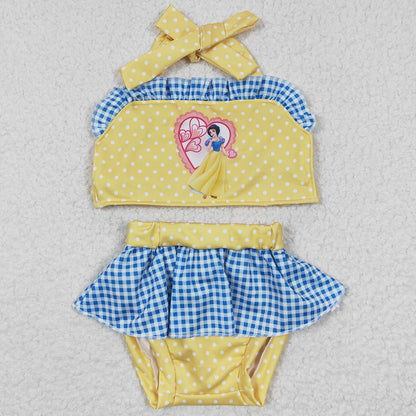 Hot Sale Girls Swimsuit Swimwear Set S0060