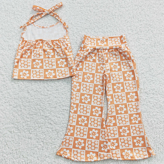 Boutique Baby Girl Clothes Bell Bottom Outfits GSPO0519
