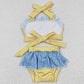 Hot Sale Girls Swimsuit Swimwear Set S0060