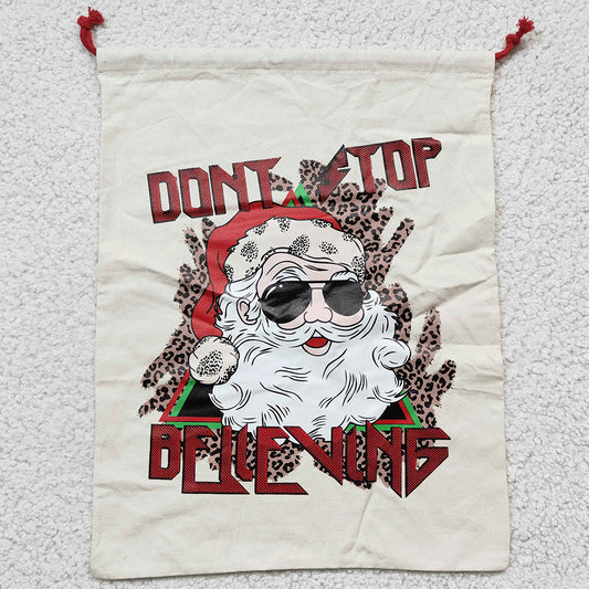 Christmas Santa Claus Print Bags BA0029