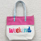 Kids Girls Bag Weekend Square Tote Bags BA0052