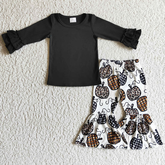 Halloween Girls Clothing with Vest 3pcs Outfits GLP0263
