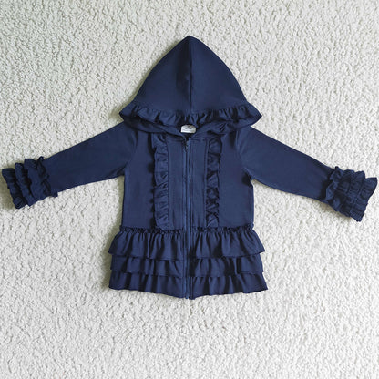 Cotton Girls Coat Hooded Top Boutique Clothing GT0018