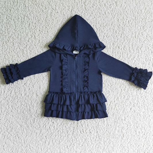 Boutique Girls Hoodie Coat Fall Kids Clothes Top Jacket GT0013