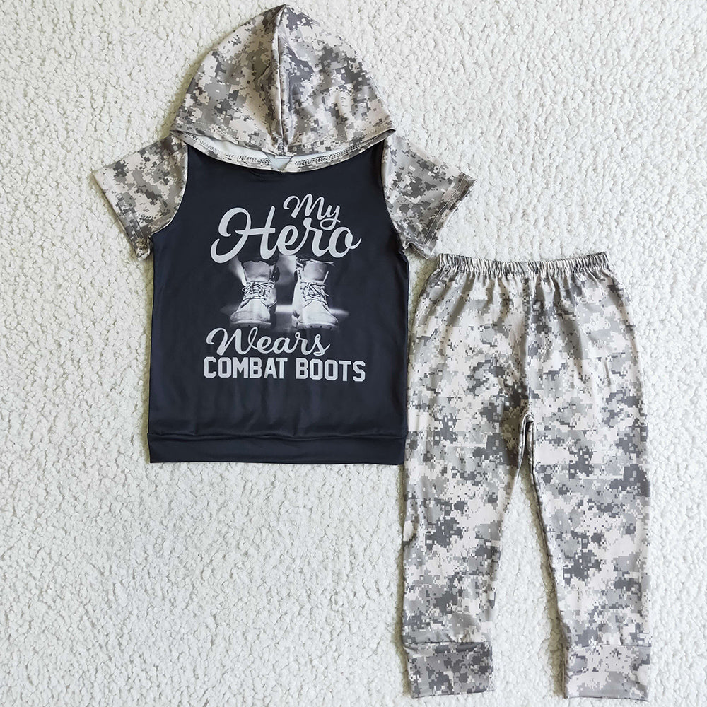 New Design Baby Boys Clothes Cool Hoodie Outfits A6-10