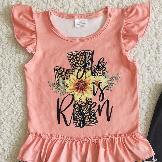 Fashion Baby Girl Clothes Easter Fashion Kids Clothes Girls Outfits EC0003