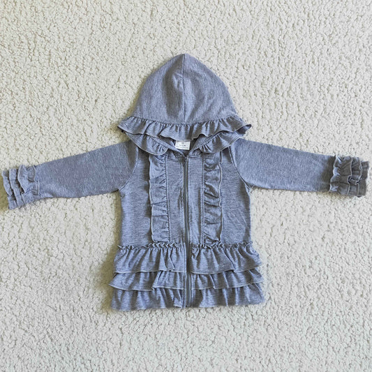 Cotton Girls Hoodie Top Coat Boutique Girl Clothing Jacket GT0015