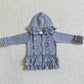Cotton Girls Coat Hooded Top Boutique Clothing GT0018