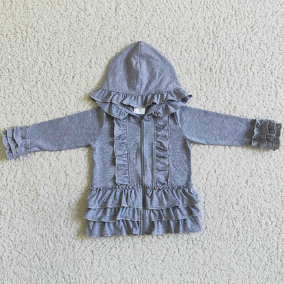 Cotton Girls Coat Hooded Top Boutique Clothing GT0018