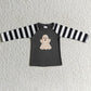 Rts Baby Girl Clothes Ghost Embroidery Halloween Girls Outfits GLP0180 BT0063
