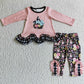 Pumpkin Embroidery Boutique Infant Baby Romper Halloween Jumpsuit LR0147 GLP0205