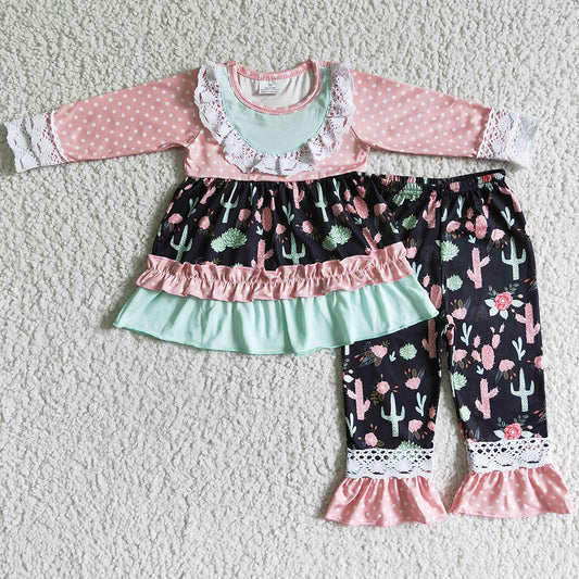 Fall Baby Girls Clothes Boutique Outfits 6 A14-11