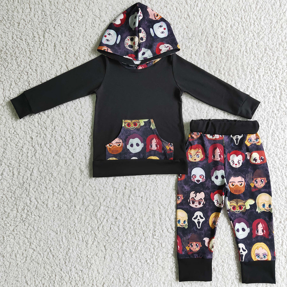 Halloween Boutique Boys Clothes Hooded Outfits BLP0023