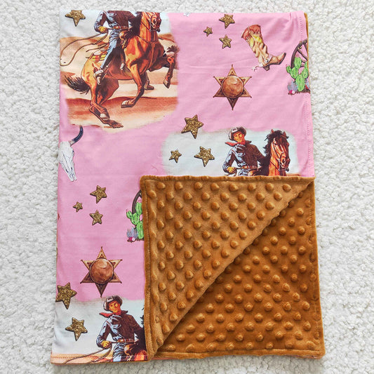 Western Style Boutique Baby Girls Blankets BL0035