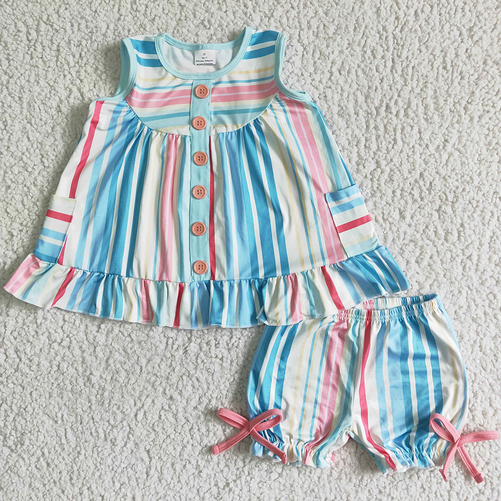 Fashion Toddler Girls Clothes Set Cute Summer Baby Girl Clothing Outfits GSSO0045