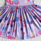 Fashion Kids Clothes Girls Dresses Short Sleeve Twirl Dress GSD0003