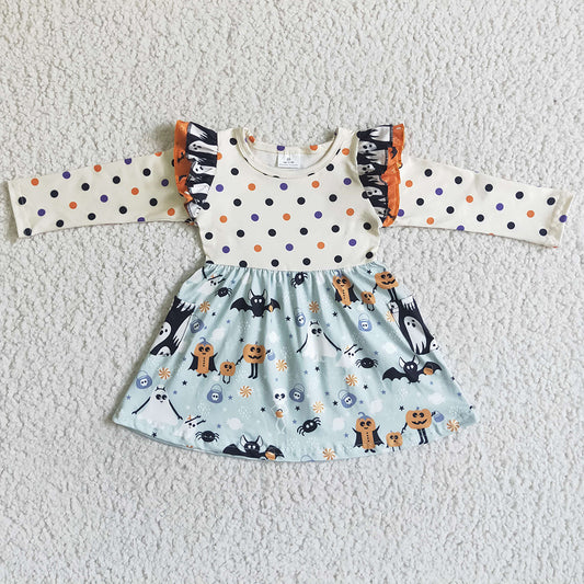 Halloween Baby Girl Dress Boutique Holiday Dresses GLD0022