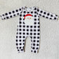 Santa Claus Print Cute Girls Clothing Set Boutique Kids Baby Christmas Outfits 6 A8-14