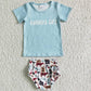 Fashion Infant Toddler Baby Girl Clothes 2pcs Bummie Set Newborn Baby Clothing Bummies Outfits GBO0004