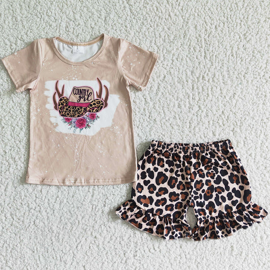 Fashion Toddler Baby Girls Clothes Set Boutique Girls Clothing Outfits Wholesale GSD0047