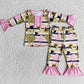 Valentine's Day Baby Girls Pajamas Love Boutique Girls Sleepwear Set 6 C10-36 6 A31-2