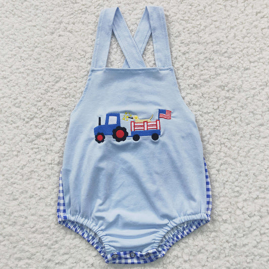 Boutique Boys Romper July 4th Kids Romper SR0273