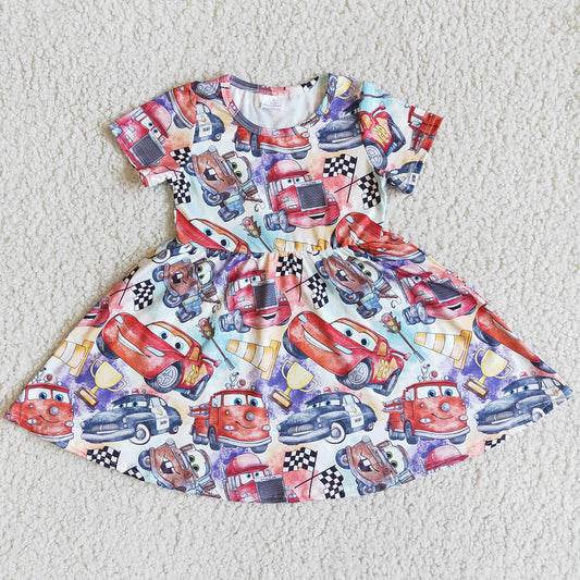 Boutique Baby Girl Dresses Fashion Toddler Girls Dress D3-2