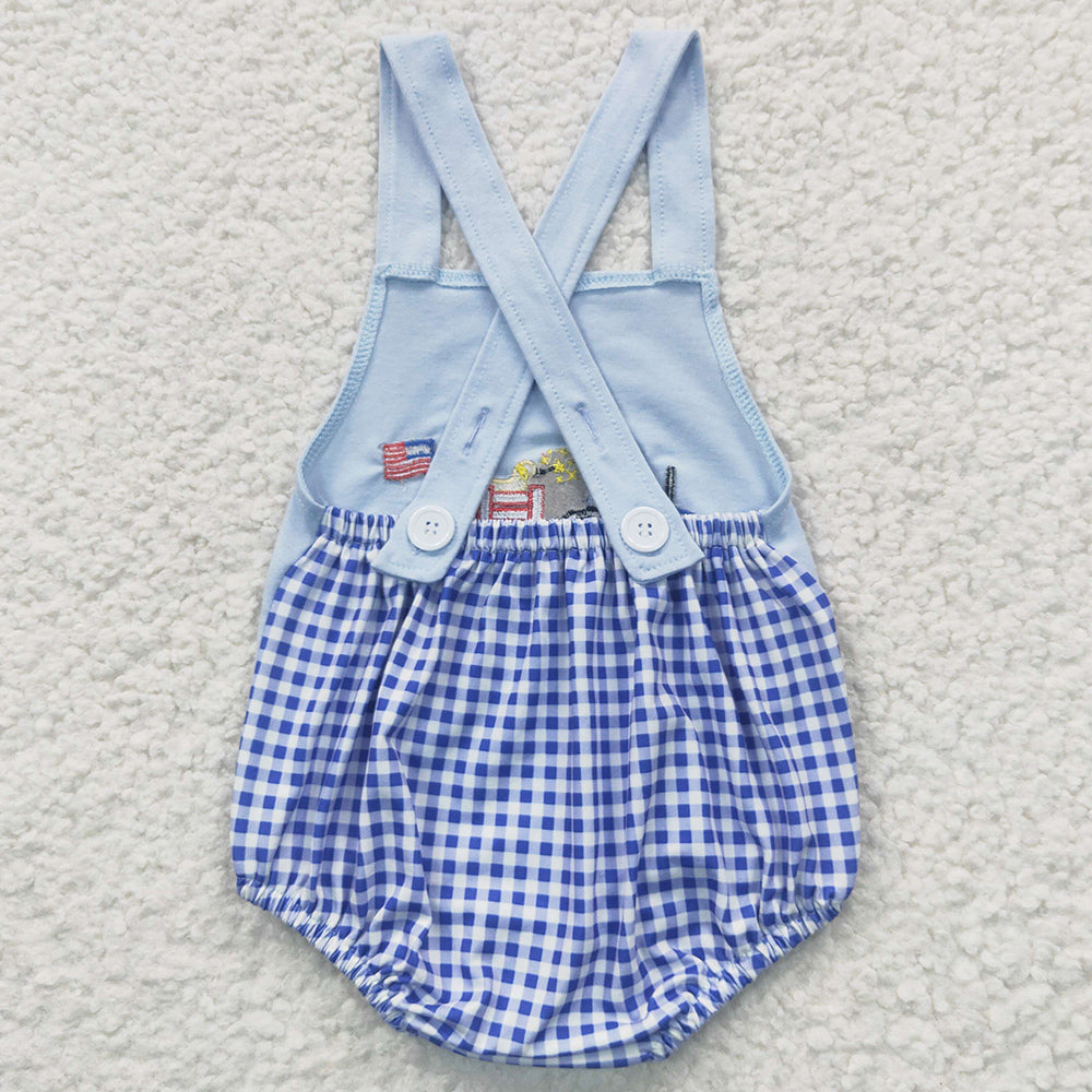 Boutique Boys Romper July 4th Kids Romper SR0273