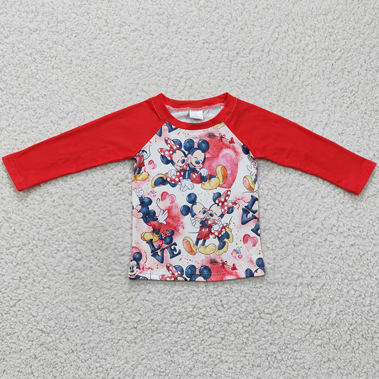 Valentine's Day Boutique Bous T-shirt Love Baby Boy Clothes Top BT0157