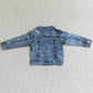 Boutique Girls Jeans Coat Jacket High Quality Baby Girl Denim Coat 6 A5-14