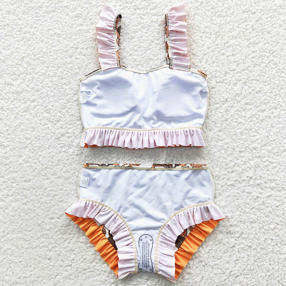 Boutique Toddler Baby Girls Swimsuits S0046