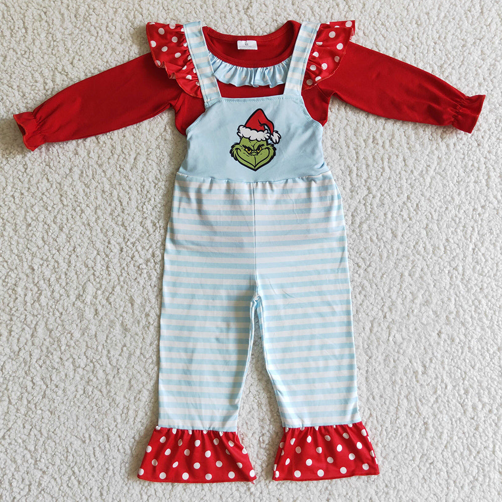 New Fashion Boys Clothes Overalls Outfits Christmas Boutique Boys Outfits BLP0074