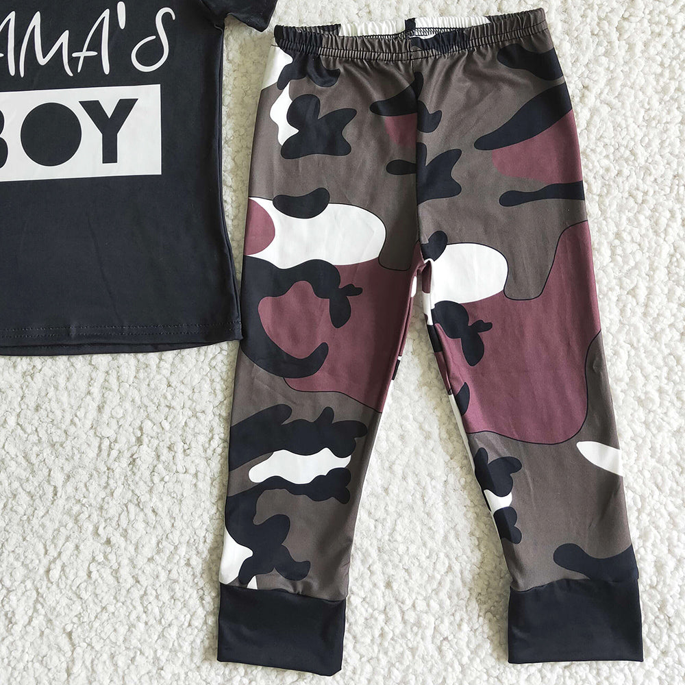 Cute Baby Boy Clothes Mama`s Boy Boutique Kids Clothes Boys Outfits BSPO0001