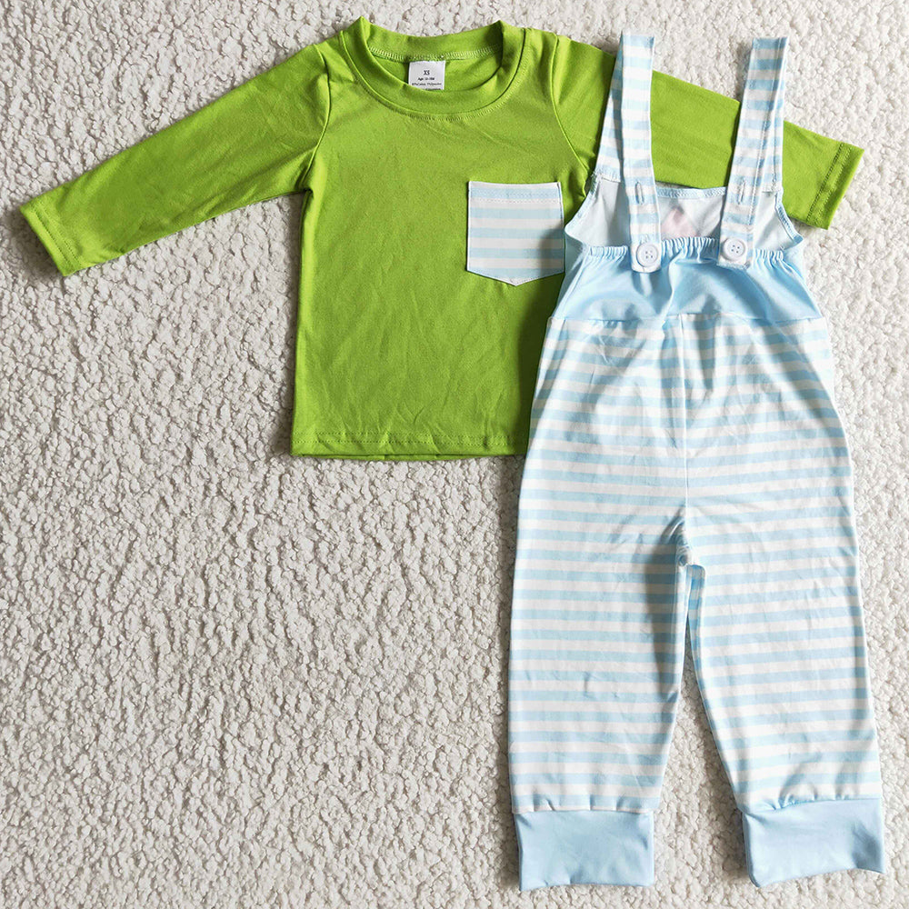 New Fashion Boys Clothes Overalls Outfits Christmas Boutique Boys Outfits BLP0074